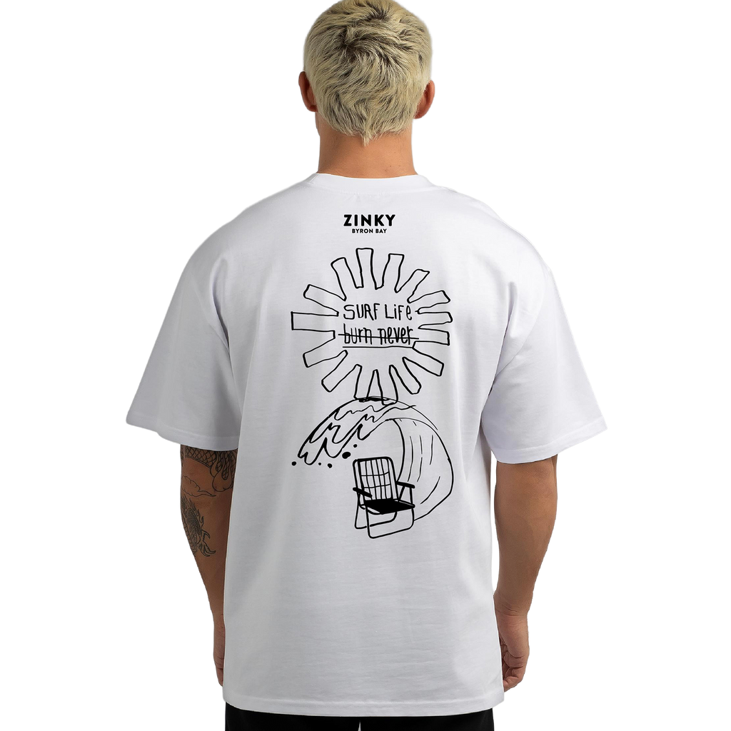 ZINKY - Surf hard / Burn never - Tee